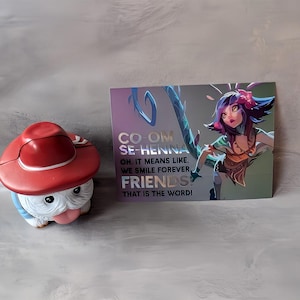 League of Legends Neeko Postkarte