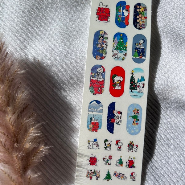 Peanuts Nail Art Etsy
