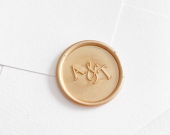 Custom Wax Seal Stamp, Self Adhesive Wax Seals, Personalised Wedding Wax Seal Stamp, Wedding Wax Seal, Initials Wax Seal