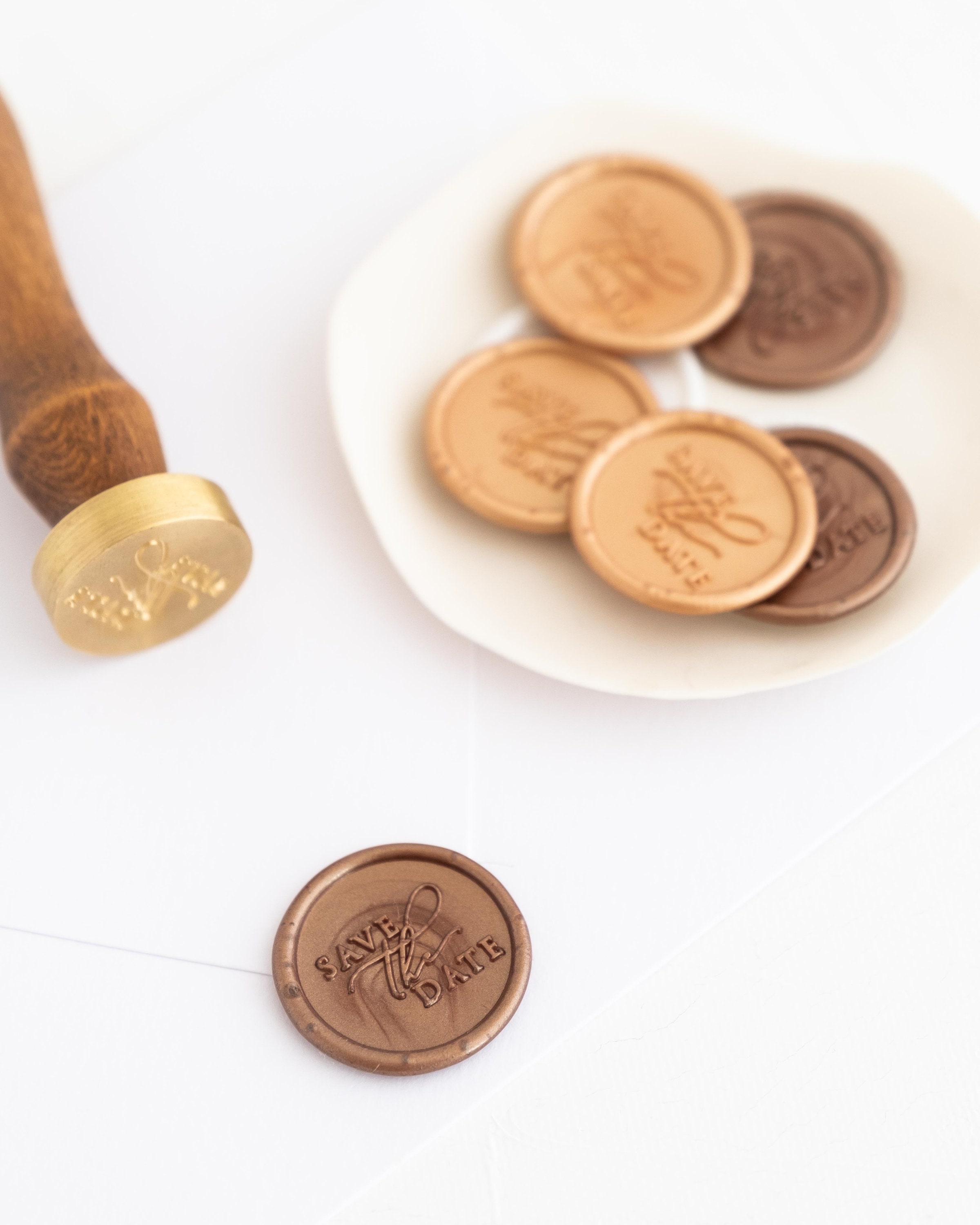 Antique Copper Wax Seal, Sealing Wax, Wax Sticks, Glue Gun Wax, Mailing