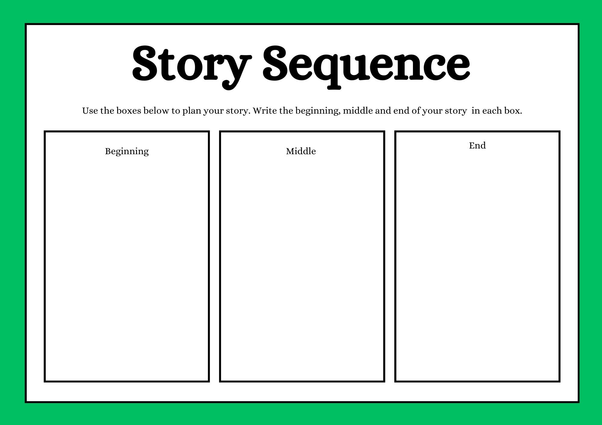 Sequencing Short Stories Reading Pages for Beginning Readers Festival ...