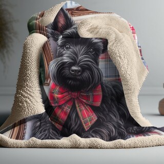 CENWA Portachiavi Scottie Terrier Con Scritta 'It's Not Dog Hair, It's Scottie Glitter', Acciaio Inox
