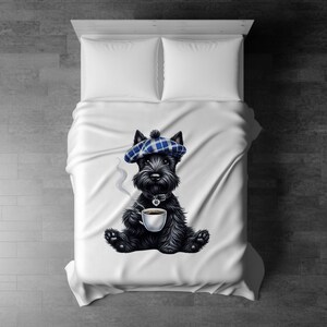 Scottie Dog Throw Blanket Scottish Terrier Throw Scottie Dog Christmas Custom Gift for Dog Lovers Scotty Dog Mom Etsy