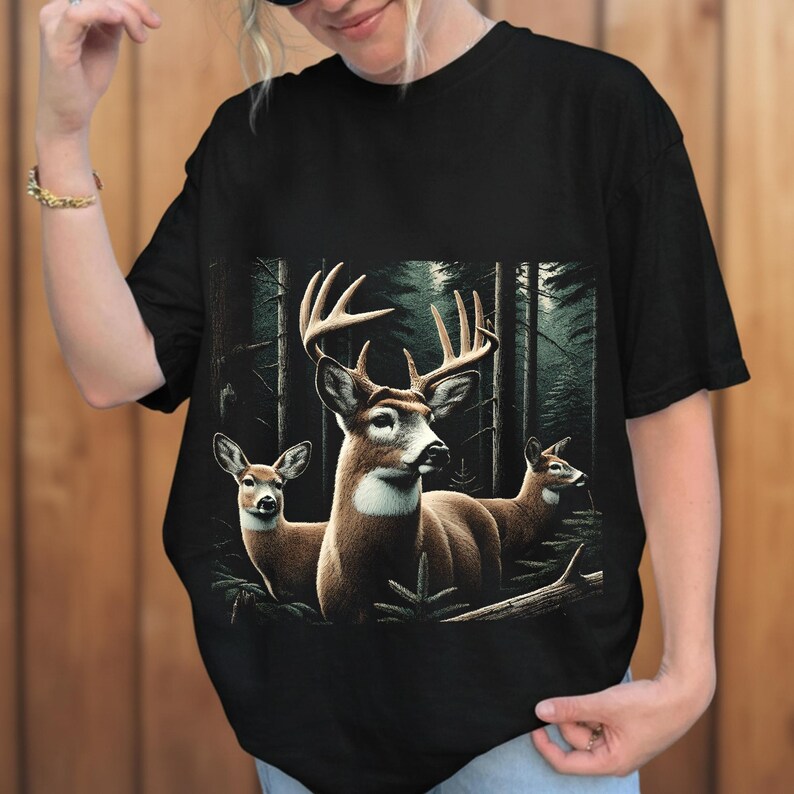 PNG de reno vintage, gráfico de ciervo grunge retro descolorido, diseño de transferencia DTF, diseño de streetwear de naturaleza, descarga digital de los años 2000 Y2K imagen 10