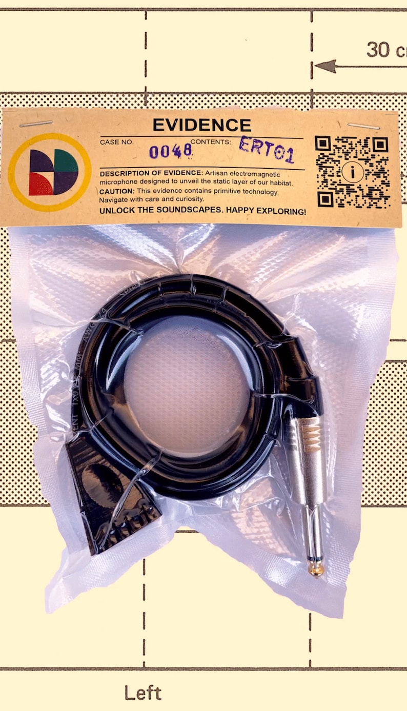 Electromagnetic Microphone ERT01 Satin Black