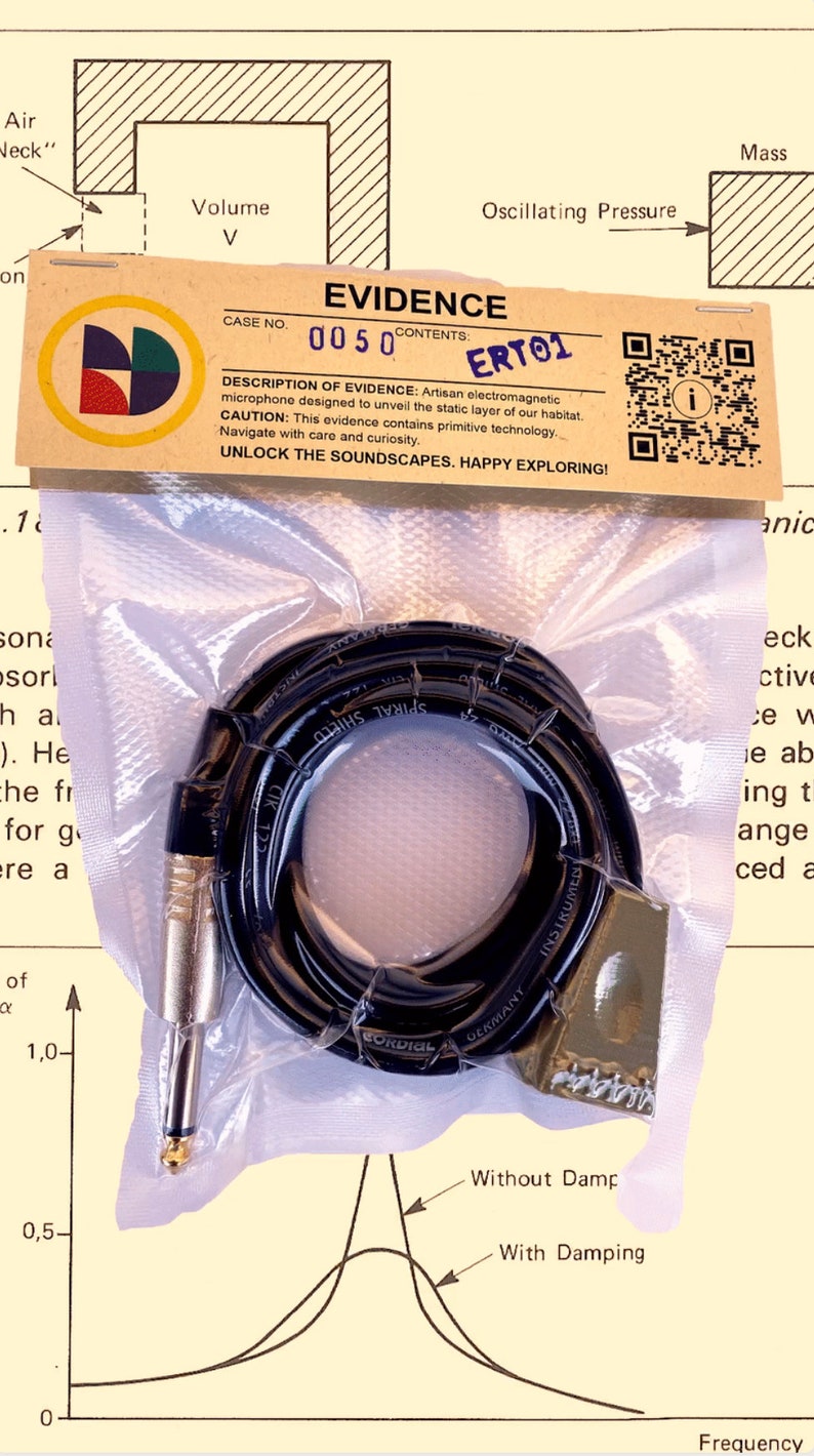 Electromagnetic Microphone ERT01 Olive Drab