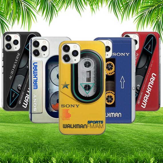 Retro Walkman Phone Case Cassette Player for iPhone 17 Promax 16 E