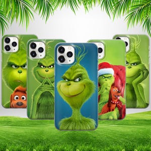Niedliches Gesicht Weihnachten Weihnachten Telefon Fall für iPhone 16 15 14 13 12 11 X Samsung S25 S24 S23 S22 S21 S20 Google Pixel 9 ProXL 8 Pro 7