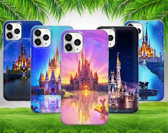 Disney Land Phone Case Mickey Castle Cover For iPhone 16 15 14 13 12 11 X Samsung S25 S24 S23 S22 S21 S20 GooglePixel 9 ProXL 8 Pro 7