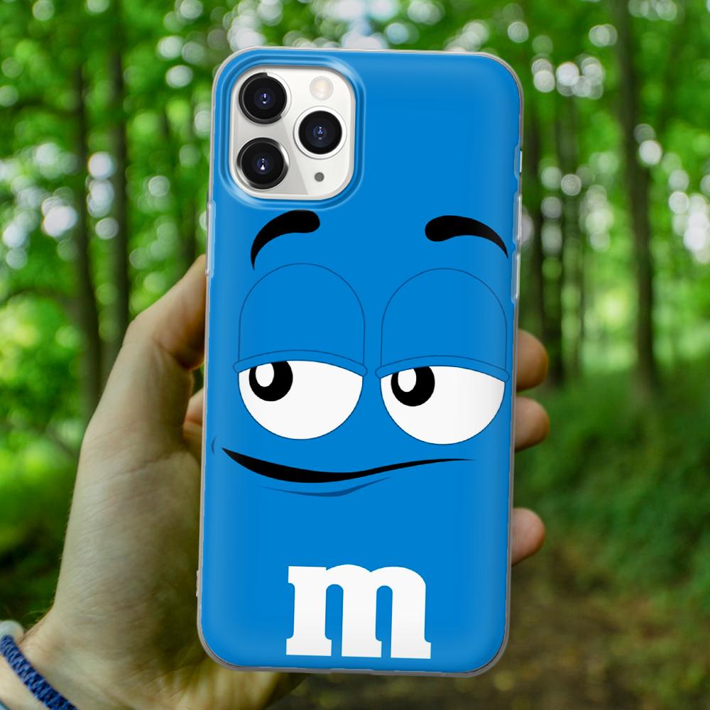 Candies M&M Phone Case Sweets for iPhone 17 Promax 16 E 15 Pro 14