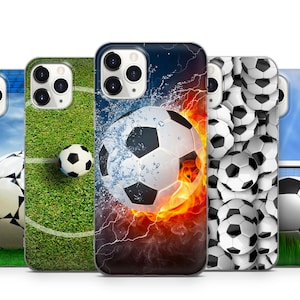 Sport Fußball Socer Ball Handytasche für iPhone 16 15 14 13 12 11 X Samsung S25 S24 S23 S22 S21 S20 GooglePixel 9 ProXL 8 Pro 7