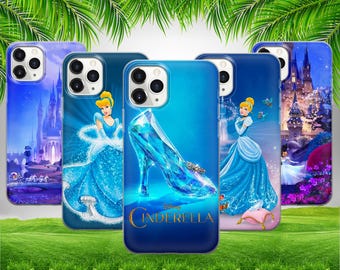 Cartoon Princess Phone Case Disney iPhone Case 17 Air 16 E 15 Pro Max,  Samsung Case S26 Ultra S25 FE S24 Plus S23, Pixel Case 10 ProXL