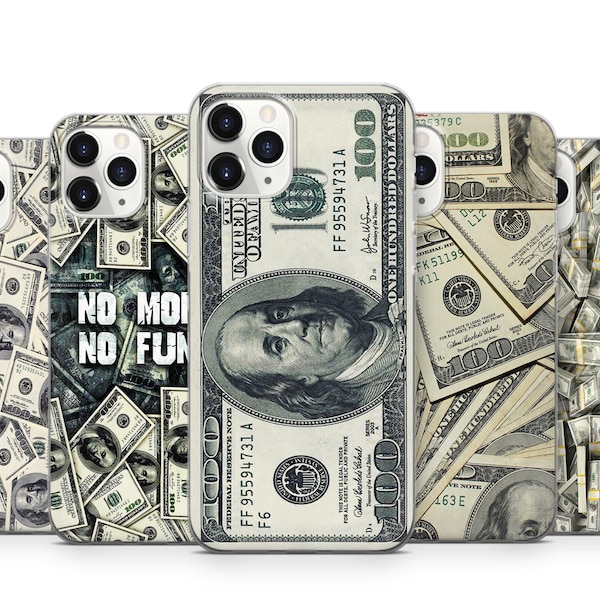 Rich Cash Dollar Money Phone Case For iPhone 15 14 13 12 11 X Xs Xr Samsung S24 S23 S22 S21 S20 S10 GooglePixel Huawei Xiaomi Redmi