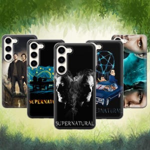 Funda de teléfono con diseño de ángel demonio sobrenatural para Samsung Galaxy S26 Ultra S25 Edge S24 Plus S23 FE S22 S21 A15 A16 A25 A26 A35 A37 A53 A55 A57