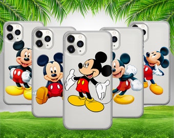 Mickey Phone Case Cartoon Mouse For iPhone 17 ProMax 16 E 15 Pro 14 13 12 Pixel 10 ProXL 9A 8 7 6
