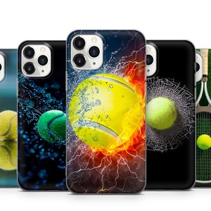 Sport Tennisball Handytasche für iPhone 16 15 14 13 12 11 X Samsung S25 S24 S23 S22 S21 S20 Google Pixel 9 ProXL 8 Pro 7