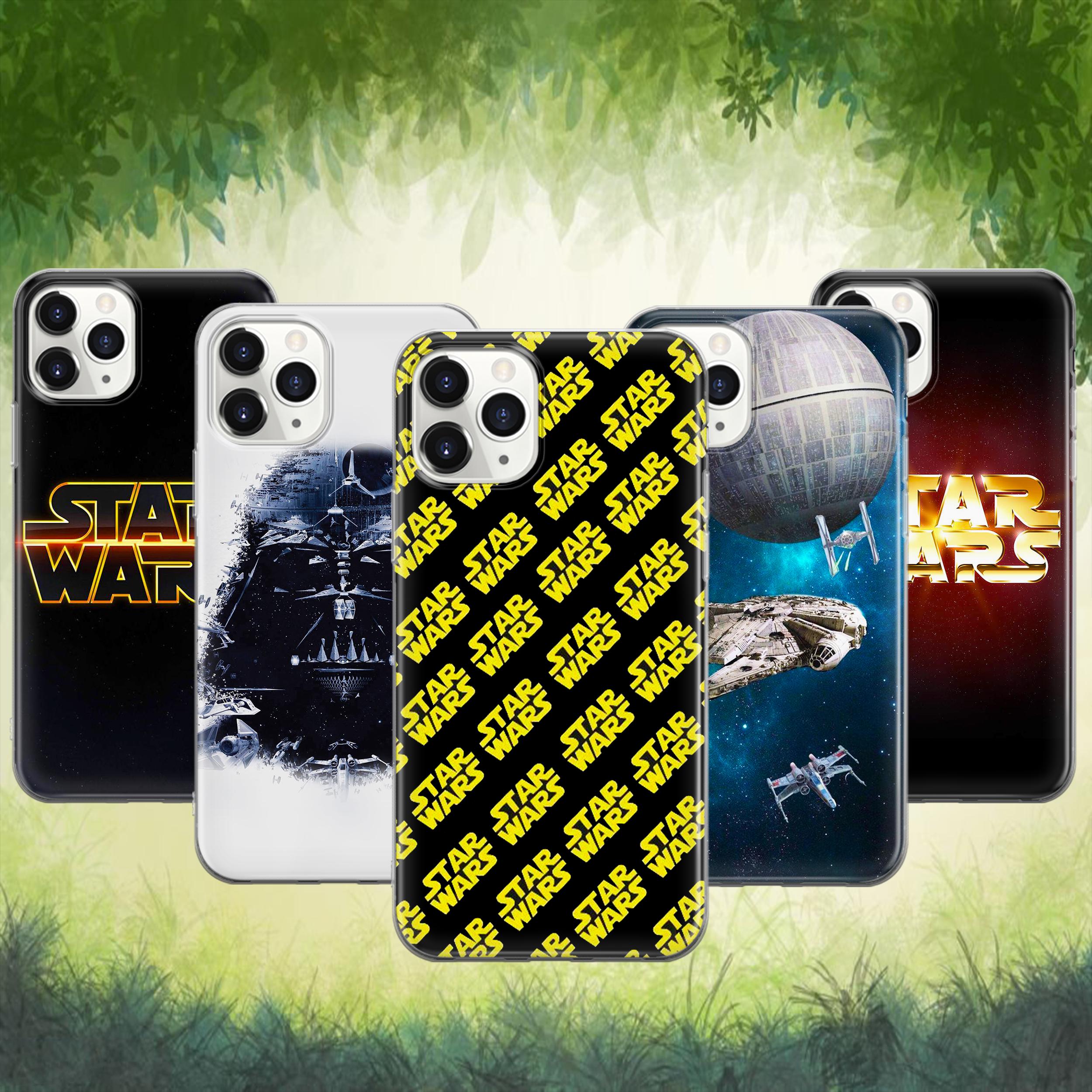 Galaxy Space Ship Phone Case Star Wars for iPhone 17 Promax 16 E