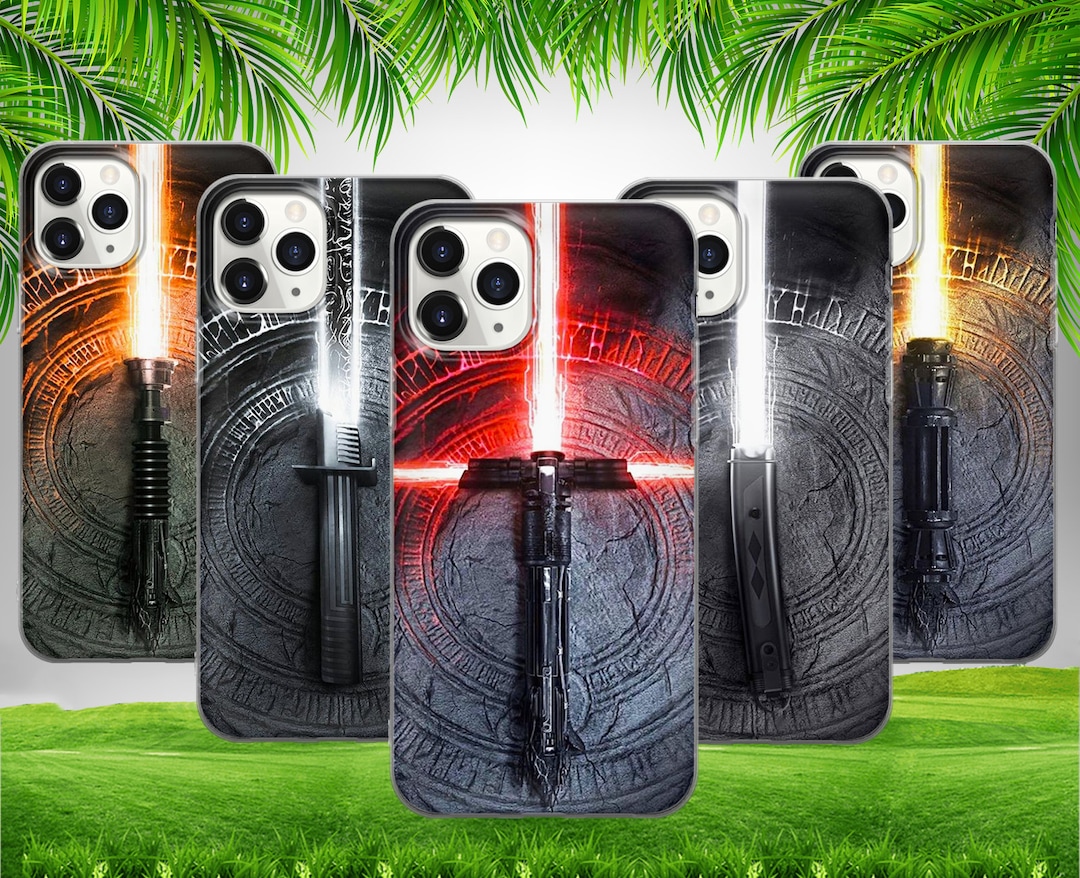Dark Side Sith Lightsaber Star Wars Phone Case Cover for iPhone 15 14