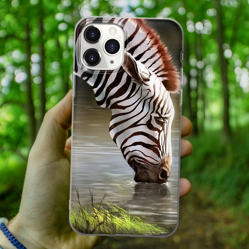 Zwart Wit Strepen Paard Zebra Telefoonhoesje voor iPhone 15 14 13 12 11 X Xs Xr Samsung S24 S23 S22 S21 S20 S10 GooglePixel Huawei Xiaomi Redmi 1