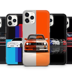 Custodia per telefono con motivo auto sportiva, per iPhone 16, 15, 14, 13, 12, 11 X, Samsung S25, S24, S23, S22, S21, S20, Google Pixel 9 Pro, XL, 8 Pro, 7
