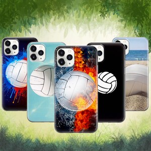 Beach Volleyball Phone Case Jump Sport For iPhone 17 ProMax 16 E 15 Pro 14 13 12 Pixel 10 ProXL 9A 8 7 6