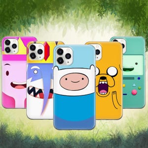 Funda para teléfono de aventuras Finn Jake BMO para iPhone 17 ProMax 16 E 15 Pro 14 13 12 Pixel 10 ProXL 9A 8 7 6