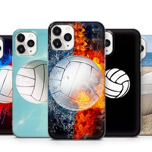 Sport Volleybal Bal Telefoon Case Voor iPhone 16 15 14 13 12 11 X Samsung S25 S24 S23 S22 S21 S20 GooglePixel 9 ProXL 8 Pro 7