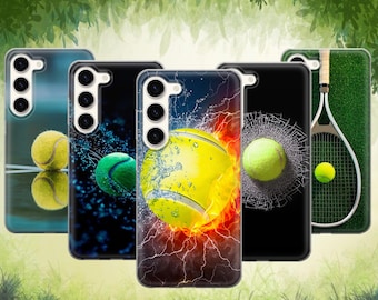 Tennis Ball Phone Case Court For Samsung Galaxy S26 Ultra S25 Edge S24 Plus S23 FE S22 S21 A15 A16 A25 A26 A35 A37 A53 A55 A57