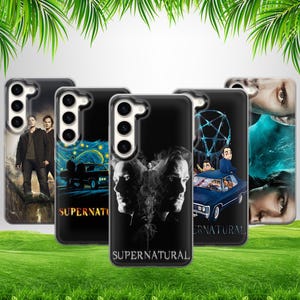 Supernatural Phone Case Demon Angel For Samsung Galaxy S26 Ultra S25 Edge S24 Plus S23 FE S22 S21 A15 A16 A25 A26 A35 A37 A53 A55 A57