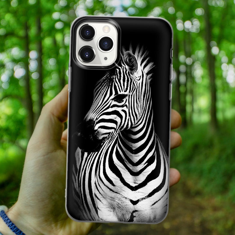 Zwart Wit Strepen Paard Zebra Telefoonhoesje voor iPhone 15 14 13 12 11 X Xs Xr Samsung S24 S23 S22 S21 S20 S10 GooglePixel Huawei Xiaomi Redmi 4
