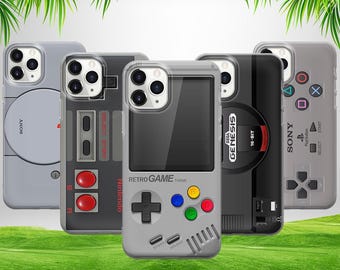 Vintage Retro Game Console Phone Case For iPhone 16 15 14 13 12 11 X Samsung S25 S24 S23 S22 S21 S20 GooglePixel 9 ProXL 8 Pro 7