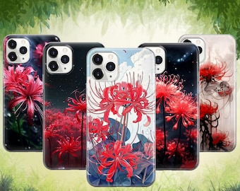 Red Spider Lily Phone Case Lycoris for iPhone 17 Promax 16 E 15