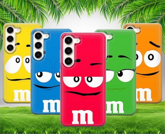 Candies M&M Phone Case Sweets for iPhone 17 Promax 16 E 15 Pro 14