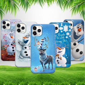 Weihnachten niedlichen Schneemann Geschenk Telefon Fall Abdeckung für iPhone 16 15 14 13 12 11 X Xs Samsung S24 S23 S22 S21 S20 GooglePixel Nokia