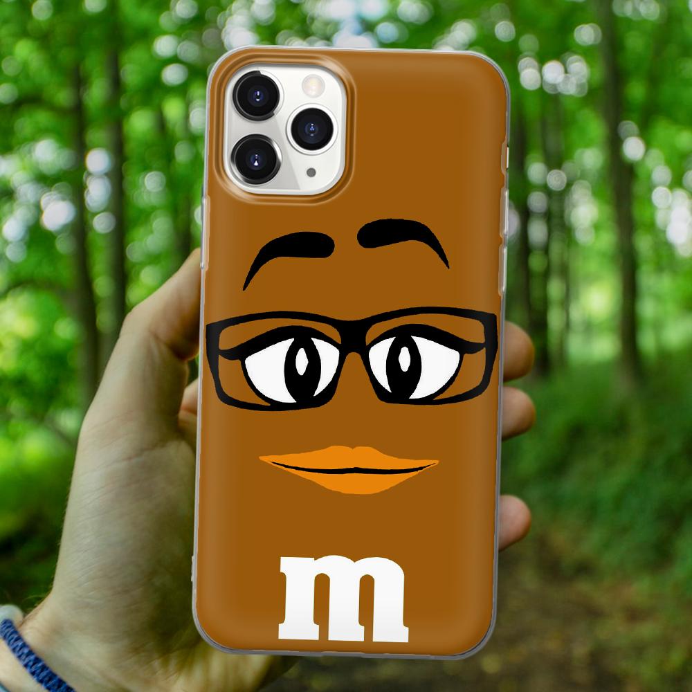 Candies M&M Phone Case Sweets for iPhone 17 Promax 16 E 15 Pro 14