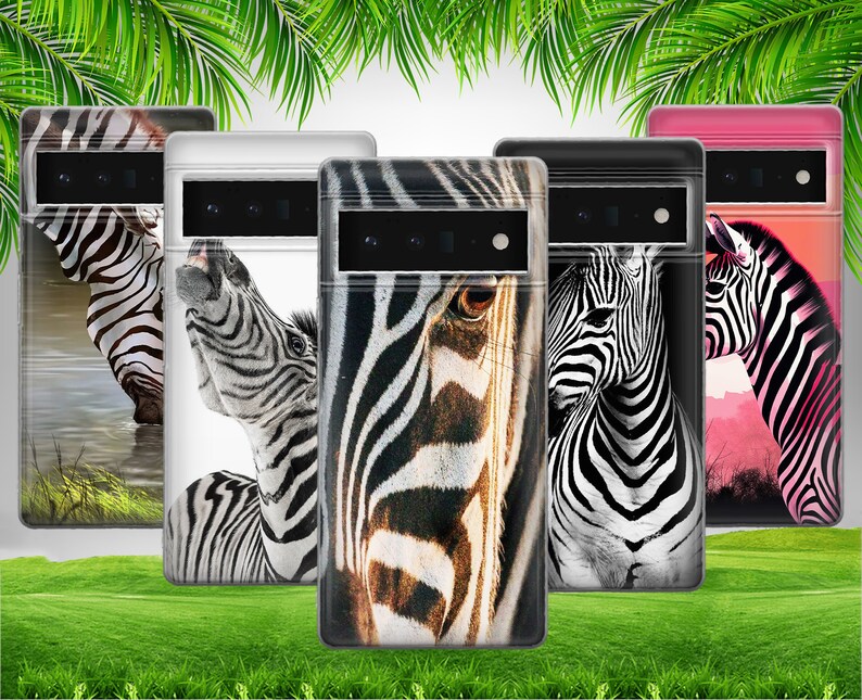 Zwart Wit Strepen Paard Zebra Telefoonhoesje voor iPhone 15 14 13 12 11 X Xs Xr Samsung S24 S23 S22 S21 S20 S10 GooglePixel Huawei Xiaomi Redmi afbeelding 3