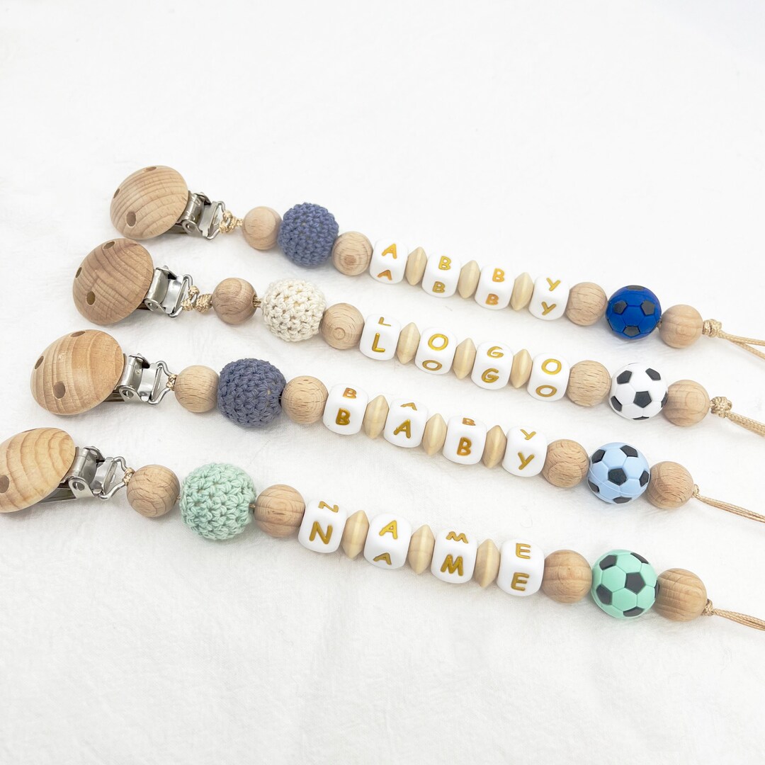 Custom Personalized Pacifier Clips Silicone Pacifier Clips Etsy