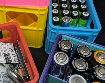 Batterie und Akku Bierkisten - Praktische Aufbewahrung in verschiedenen Farben und Ausführungen