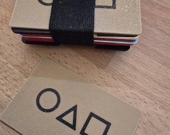 Business card inspired by the invitation from "Squid Game"