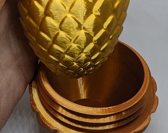 Dragon egg / screwable decorative eggs for Easter, as a gift, for storing small parts. Surprise dragon egg, mysterious matryoshka