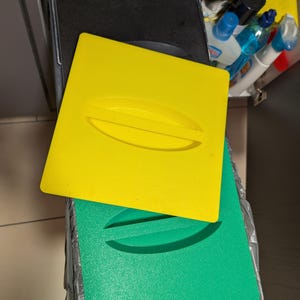 Deckel für Mülleimer System Hailo Terzett / Tandem - 15 Liter - Bio Papier Kunststoff Abfall - Deckel in Wunschfarbe