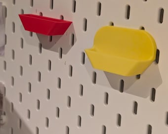 Tool holder for IKEA Skadis pegboard, holder for scissors and pliers, Skadis accessories 3D printed, organizer for workshop and hobby room