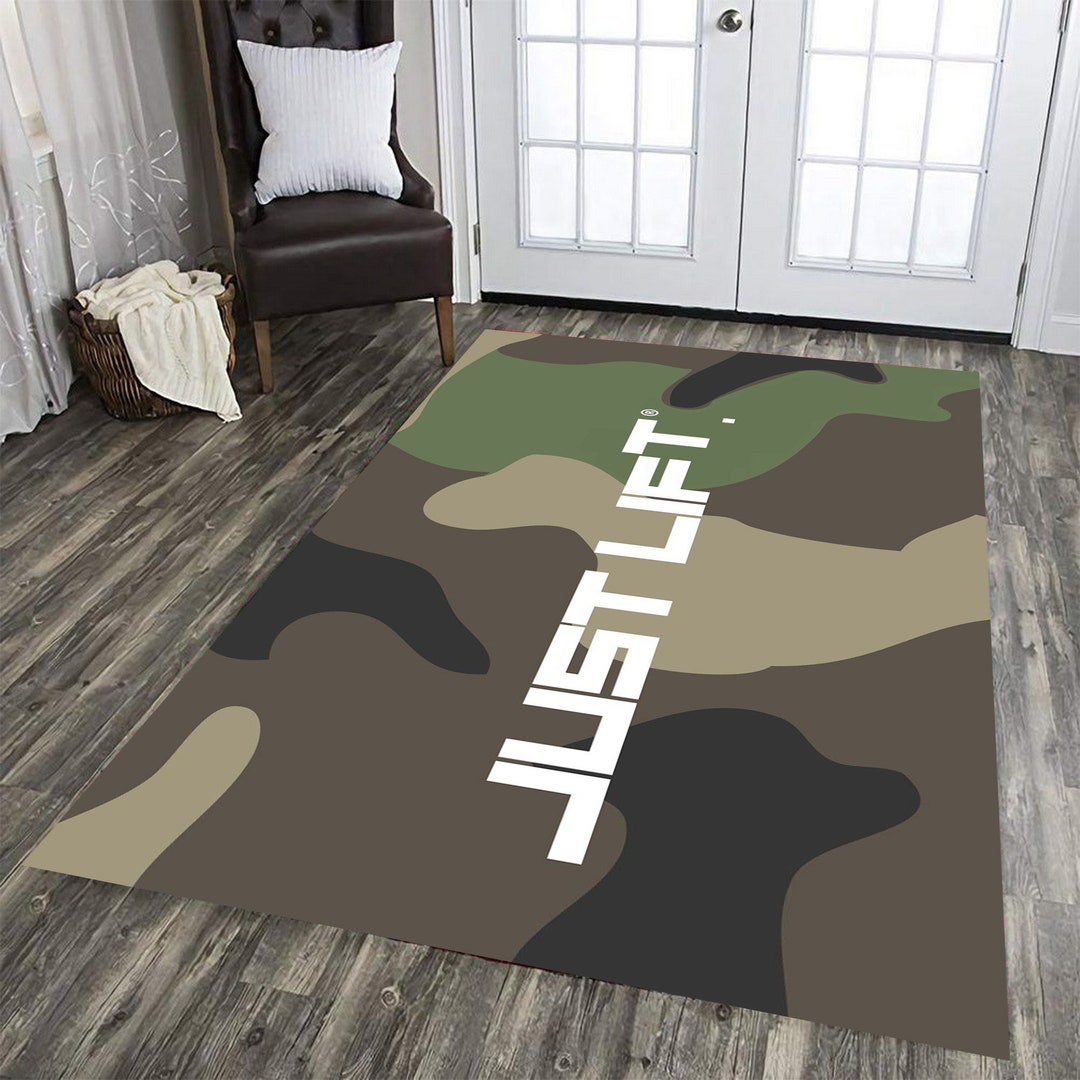 Personalized Gym Rug, Area Rug, Home Gym, Workout Rug, Gift for Gym