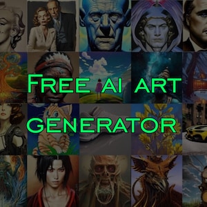 Darmowy generator obrazów i wideo AI - Sieć neuronowa - Prototyp Midjourney