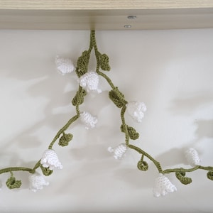 Lily of the valley flower fairy string lights