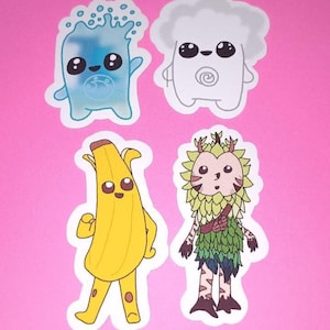 Battle Royal - Skins and Sprites - wind sprite,water sprite,peely,bushranger - Series1