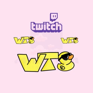 1 Twitch Emotes, What The Duck Emote, Cute Duck Emote, WTF Emote, For Streamers, - Instant Download/Ready to Use PNG(transparent)