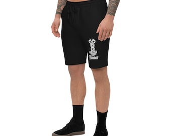 May include: Black athletic shorts with a white graphic of a dumbbell with the word "Summer" underneath.