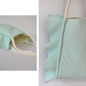 Ruffle Tote Bag Sewing Pattern | Women Shoulder Bag Pattern | Pattern ...