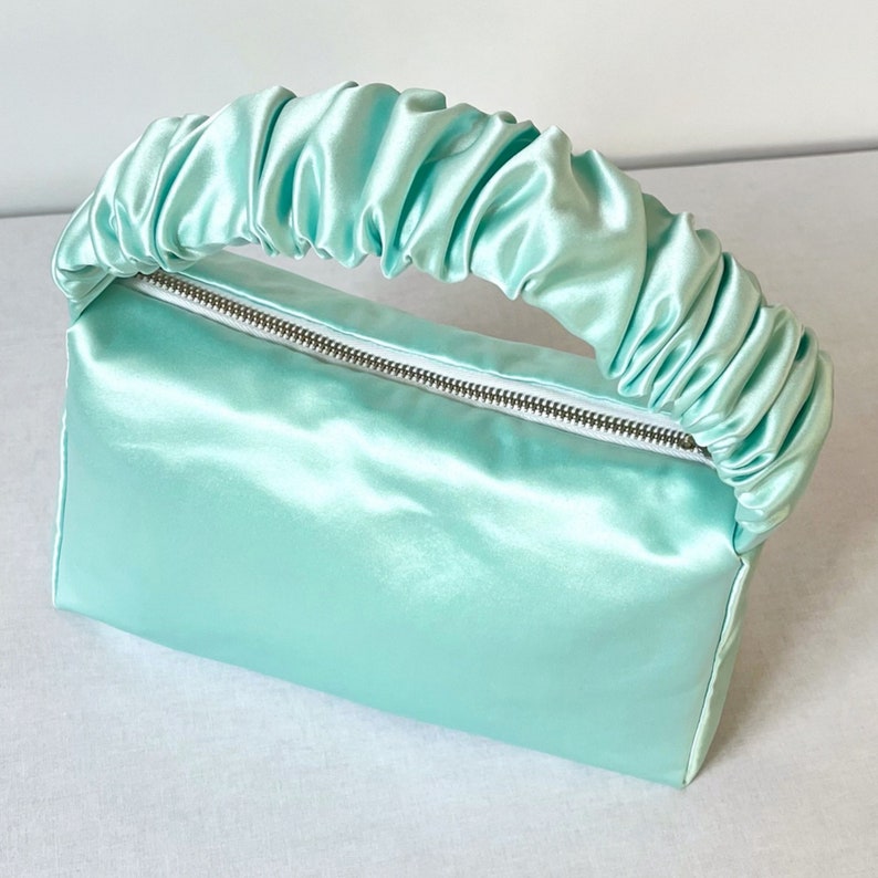 Stiff Pattern Stiff Handbag Sewing Pattern, Small Bag Sewing Pattern, Satin Pouch Bag ...